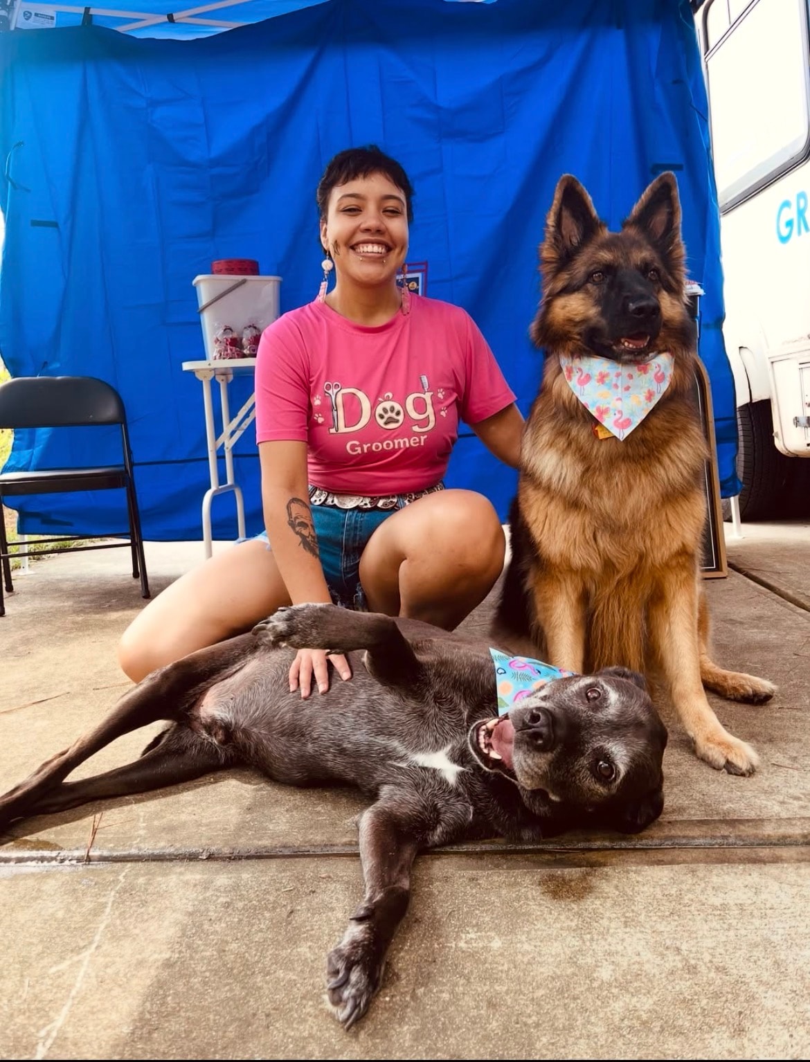 The certified canine esthetician behind Oodlepaloodles